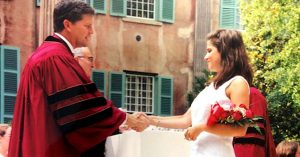 College graduation picture